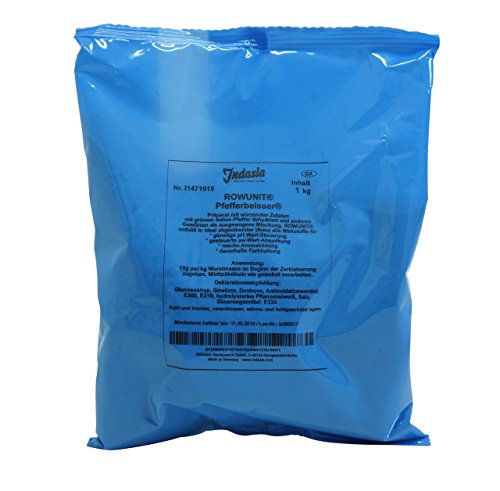 ROWUNIT® Pfefferbeisser® 1kg - Indasia, zur Herstellung von Rohwurst mit Umrötung, Rowunit 1kg von Indasia