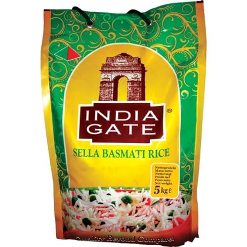 INDIA GATE - Sella Basmati Reis - (1 X 5 KG) von INDIA GATE