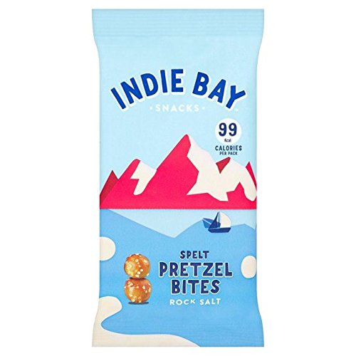 Indie Bay Snacks Spelt Pretzel Bites with Rock Salt 26g von Indie Bay