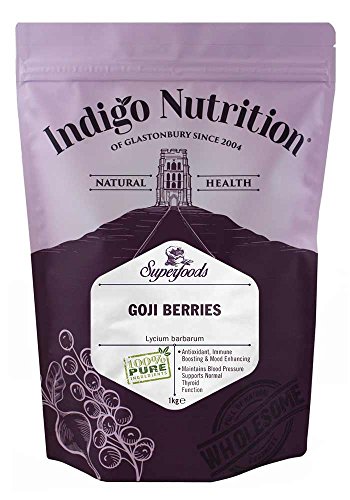 Indigo Herbs - Goji Beeren (superfood) (1kg) von Indigo Herbs