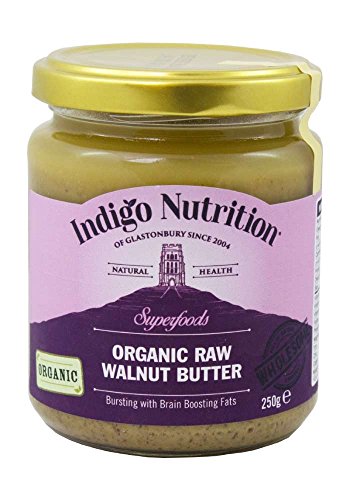 Roh BIO Walnuss Butter - Raw Organic Walnut Butter - 250g von Indigo Herbs