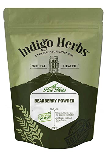 Uva Ursi Pulver - 250g - (Bärentraube) von Indigo Herbs