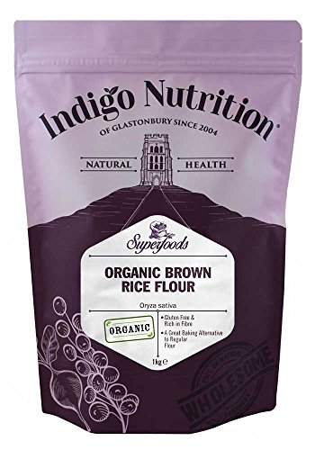 Indigo Herbs BIO Braunes Reismehl 1kg von Indigo Herbs