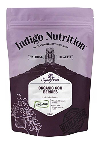 Indigo Herbs Bio Goji Beeren 250g von Indigo Herbs