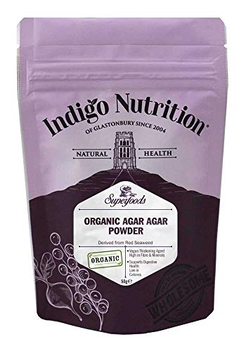 Indigo Herbs Bio Agar Agar Pulver 50g von Indigo Herbs