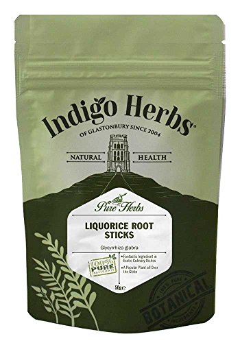 Indigo Herbs Süßholzstangen 50g von Indigo Herbs