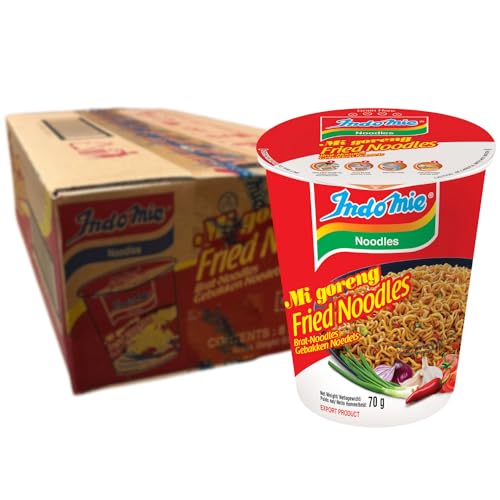 INDOMIE - Instant Cup Nudeln Mi Goreng - 8 X 70 GR - Multipack INDOMIE - Instant Cup Nudeln Mi Goreng - 8 X 70 GR - Multipack von Indomie