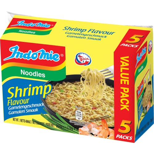 INDOMIE - Instant Nudeln Garnelen 5-pack - (1 X 5 X 70 GR) von Indomie