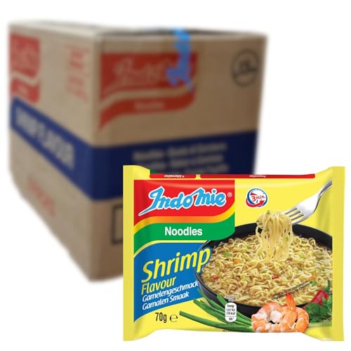 INDOMIE - Instant Nudeln Garnelen - Multipack (40 X 70 GR) von Indomie