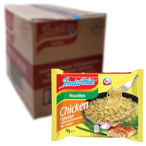 INDOMIE - Instant Nudeln Hühne - Multipack (40 X 70 GR) von Indomie