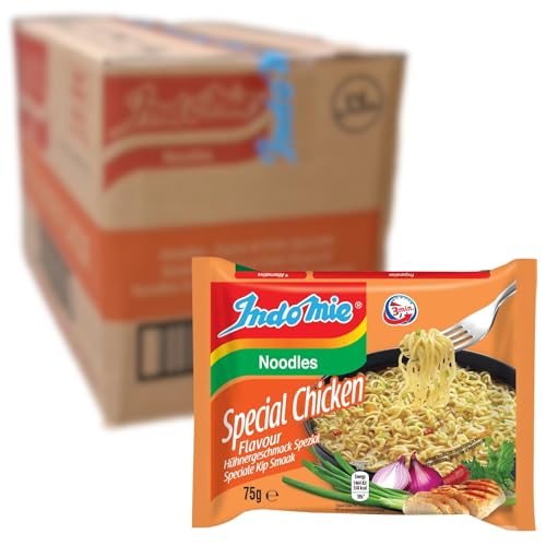 INDOMIE - Instant Nudeln Hühner Spezial - Multipack (40 X 75 GR) von Indomie