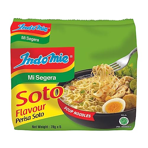 INDOMIE - Instant Nudeln Vegatarisch, 40er pack (40 X 75 GR) von Indomie