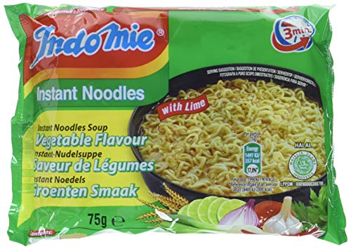 Indomie Instantnudeln, Gemüse, 40er Pack (40 x 75 g) von Indomie