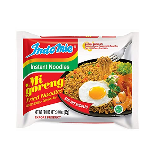 Indomie Mi Goreng Instant Noodle 3 oz - (Pack of 30) von Indomie