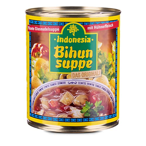 Indonesia Original Bihun Suppe | Das Original | Leckere Suppe mit Gemüse und Hähnchen | 780 ml Indonesia Original Bihun Suppe | Das Original | Leckere Suppe mit Gemüse und Hähnchen | 780 ml von Indonesia