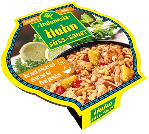 Indonesia Bowl Huhn süß sauer, 400 gramm Indonesia Bowl Huhn süß sauer, 400 gramm von Indonesia