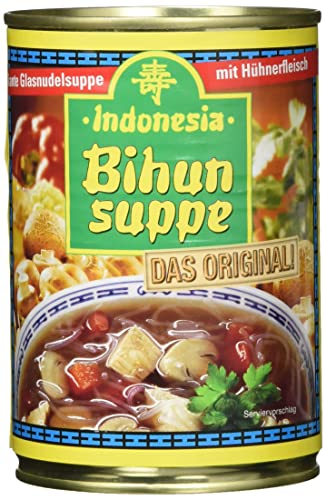 Indonesia Original Bihun Suppe | Das Original | Leckere Suppe mit Gemüse und Hähnchen | 390 ml von Indonesia