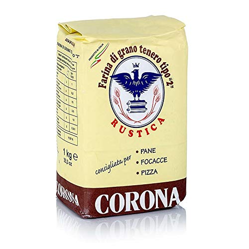 Dunkles Weizen Mehl, "Farina rustica", für Brot, Focaccia und Pizza, 1 kg Dunkles Weizen Mehl, "Farina rustica", für Brot, Focaccia und Pizza, 1 kg von Industria Molitoria Perteghella srl