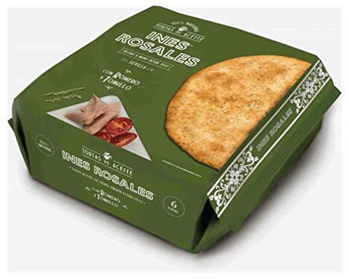 Knusprige Ölkuchen mit Rosmarin und Thymian - Tortas de Aceite Knusprige Ölkuchen mit Rosmarin und Thymian - Tortas de Aceite von Ines Rosales