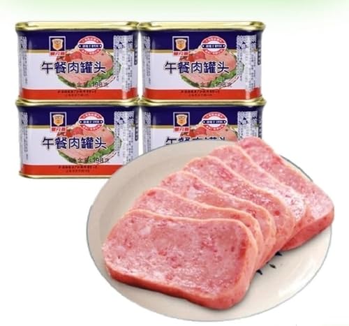 Infinitely Great Home Decor 198 g x 4 Maling Pork Lunch Fleisch Instant Snacks Wucanrou von Infinitely Great Home Decor Center