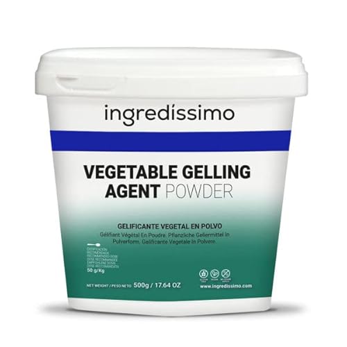 INGREDISSIMO - Pflanzliches Gelierpulver, 500 g, Natürliche Zutaten, Gelier- und Verdickungsmittel, Glutenfrei, kann Spuren von Milch, Soja und Nüssen enthalten, Neutraler Geschmack INGREDISSIMO - Pflanzliches Gelierpulver, 500 g, Natürliche Zutaten, Gelier- und Verdickungsmittel, Glutenfrei, kann Spuren von Milch, Soja und Nüssen enthalten, Neutraler Geschmack von Ingredíssimo