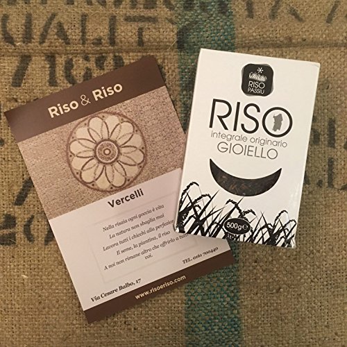 500 gr - Riso Gioiello, hergestellt von den Passiu-Reisbauern in Oristano, Sardinien von Inke