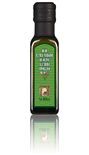 6 x 0,10 l Olivenöl Zwiebelgras aus dem Olivenöl Sa Mola von Escolca Sardinien von Inke