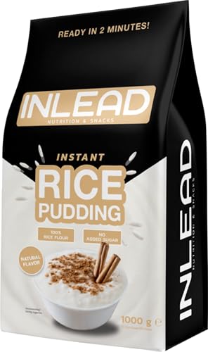 INLEAD - Instant Rice Pudding - Reispudding | Geschmacksneutral | Schnelle Zubereitung & Cremige Konsistenz | ohne Zucker und künstlichen Zusätzen - 1000g INLEAD - Instant Rice Pudding - Reispudding | Geschmacksneutral | Schnelle Zubereitung & Cremige Konsistenz | ohne Zucker und künstlichen Zusätzen - 1000g von Inlead