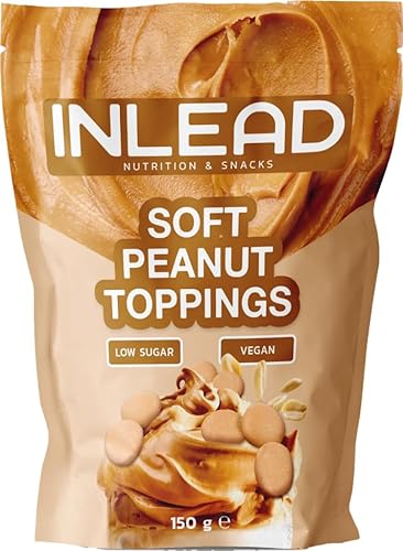 INLEAD - Soft Peanut Toppings | Zarte Zuckerarme Erdnuss-Drops für Desserts, Joghurt, als Topping und zum Backen - 150g INLEAD - Soft Peanut Toppings | Zarte Zuckerarme Erdnuss-Drops für Desserts, Joghurt, als Topping und zum Backen - 150g von Inlead