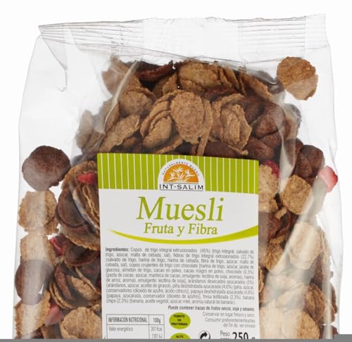 INT-SALIM - Obst und Ballaststoffen MUESLI 250GR von Int-Salim