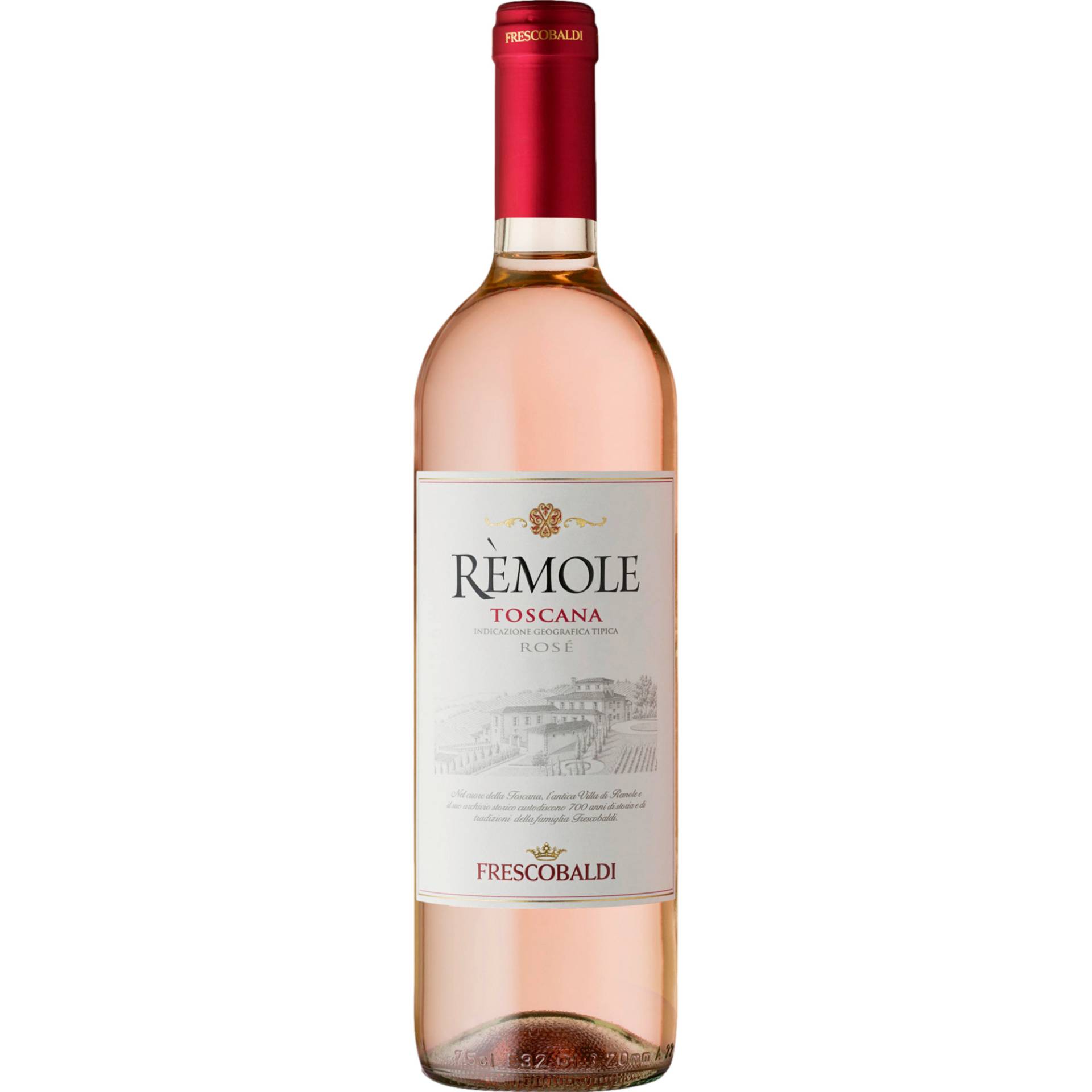 Frescobaldi Rèmole Rosato, Toscana IGT, Toskana, 2023, Roséwein Frescobaldi Rèmole Rosato, Toscana IGT, Toskana, 2023, Roséwein von Integralmente prodotto ed imbottigliato all'Origine dall'Azienda Agricola Frescobaldi s.r.l. Firenze - Italia in Pontass