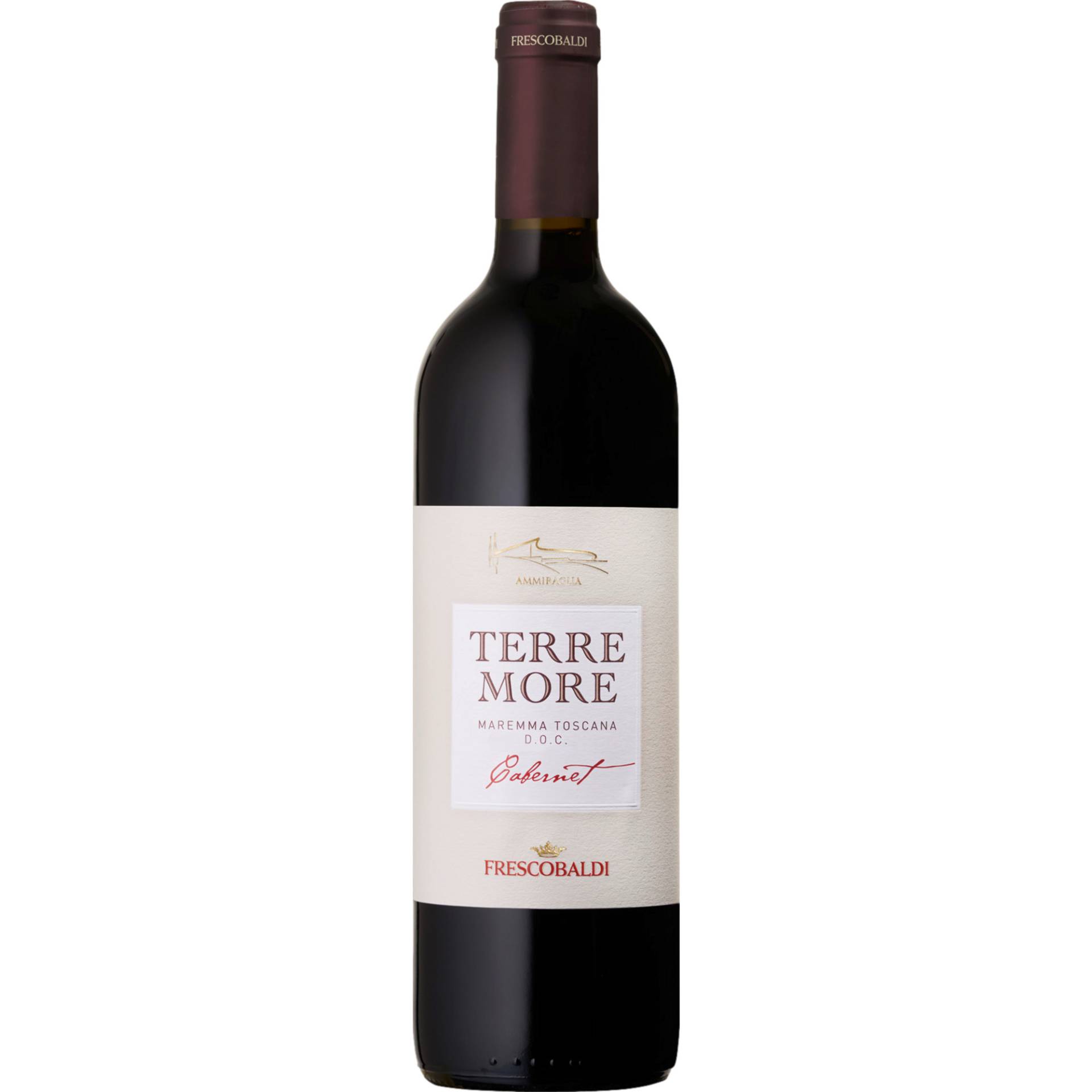Frescobaldi Tenuta Ammiraglia Terre More Cabernet, Maremma Toscana DOC, Toskana, 2022, Rotwein Frescobaldi Tenuta Ammiraglia Terre More Cabernet, Maremma Toscana DOC, Toskana, 2022, Rotwein von Integralmente prodotto ed imbottigliato all'Origine dall'Azienda Agricola Frescobaldi s.r.l. Firenze - Italia in Pontass