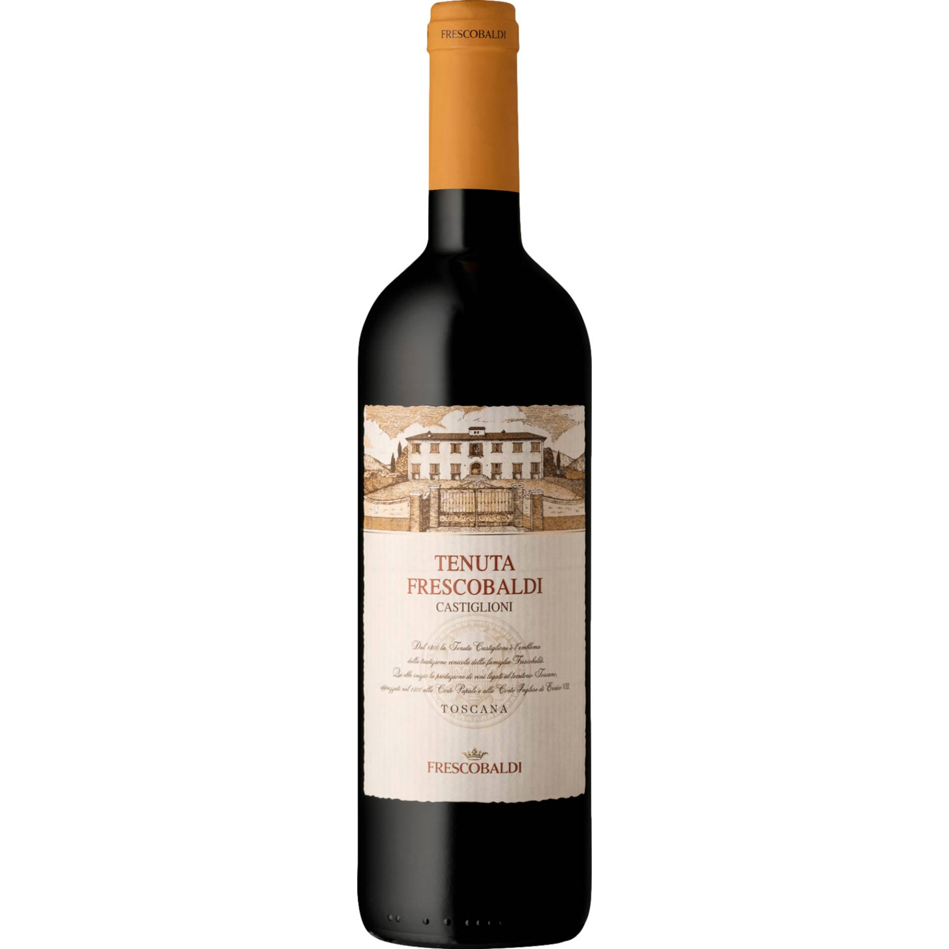 Tenuta Frescobaldi Castiglioni, Toscana IGP, Toskana, 2021, Rotwein Tenuta Frescobaldi Castiglioni, Toscana IGP, Toskana, 2021, Rotwein von Integralmente prodotto ed imbottigliato all'Origine dall'Azienda Agricola Frescobaldi s.r.l. Firenze - Italia in Pontass