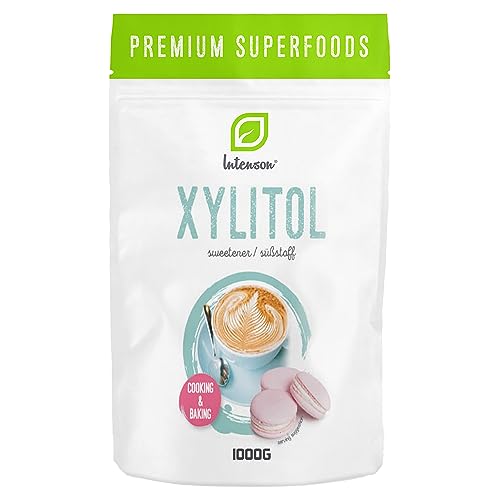 Intenson Xylitol 1kg | Kalorienreduzierter Zuckerersatz | 100% Natürlicher | Vegan | Süßstoff | Granuliert Intenson Xylitol 1kg | Kalorienreduzierter Zuckerersatz | 100% Natürlicher | Vegan | Süßstoff | Granuliert von Intenson