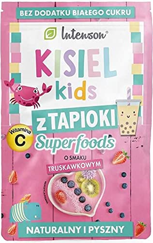 Tapioka-Kindergelee mit Erdbeergeschmack 30 g Intenson von Intenson