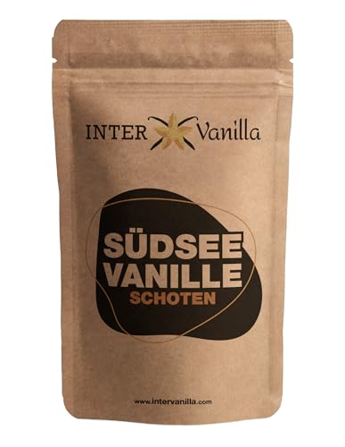 InterVanilla Südsee Vanilleschoten Vanilla Tahitensis, 10 Stück. 12/13 cm. Premium Vanilleschote. Tolle Alternative zur Tahiti oder Bourbon Vanille InterVanilla Südsee Vanilleschoten Vanilla Tahitensis, 10 Stück. 12/13 cm. Premium Vanilleschote. Tolle Alternative zur Tahiti oder Bourbon Vanille von InterVanilla