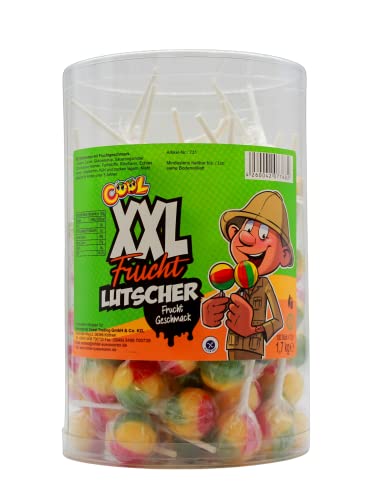 Cool XXL Frucht Lutscher, 6er Pack (6 x 1.7 kg) von International Sweet Trading GmbH & Co.KG, 06366 Köthen (Anhalt), Riesdorfer Weg 2