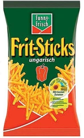 Funny-Frisch Frit Sticks ungarisch (24x 100g Tüten) von KDJMDL