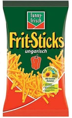 Funny-Frisch Frit Sticks ungarisch (24x 100g Tüten) von Intersnack