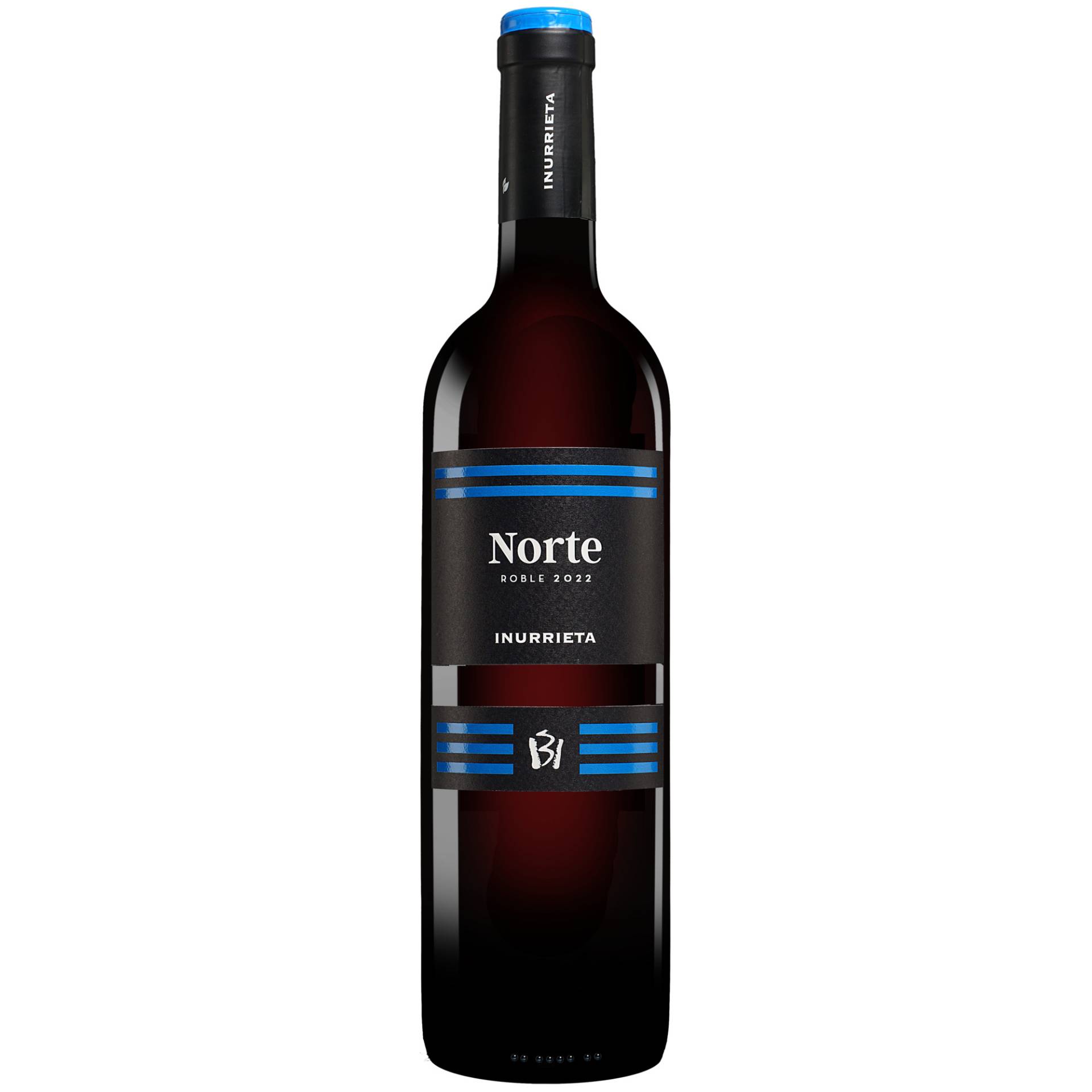 Inurrieta Norte Roble 2022  0.75L 14.5% Vol. Rotwein Trocken aus Spanien von Inurrieta