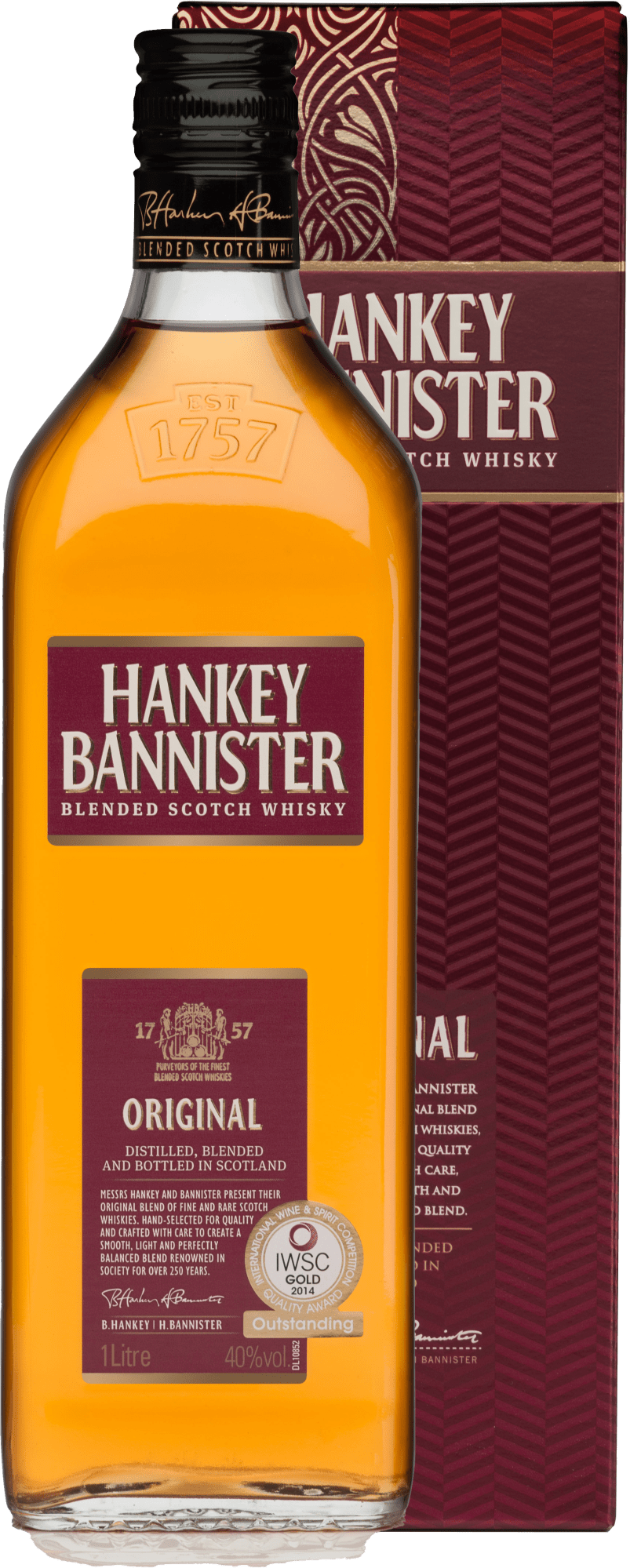 Hankey Bannister Original Blended Scotch Whisky - 1l Hankey Bannister Original Blended Scotch Whisky - 1l