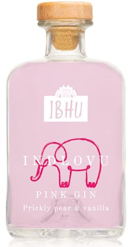 Indlovu Pink Gin aus Südafrika/Elefant foraged Botanicals/Gin aus Elefanten-Dung/Wacholder/Buchu/Fynbos/Rooibos / 0,5 L /43% Vol (Flasche) von Inverroche