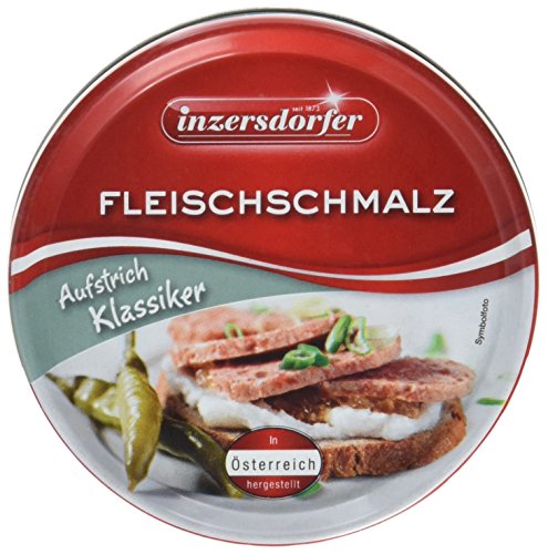 Inzersdorfer Fleischschmalz, 24er Pack (24 x 125 g) von Inzersdorfer