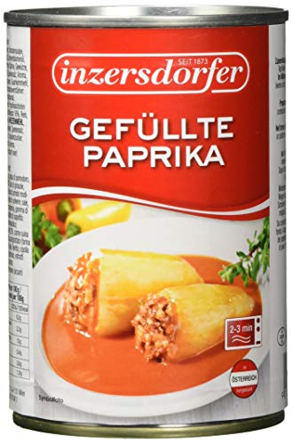 Inzersdorfer Gefüllte Paprika, 6er Pack (6 x 400 g) von Inzersdorfer