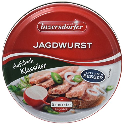 Inzersdorfer Jagdwurst, 24er Pack (24 x 125 g) von Inzersdorfer