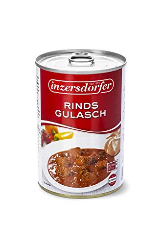 Inzersdorfer Rindsgulasch, 6er Pack (6 x 400 g) von Inzersdorfer