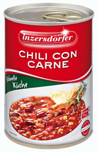 Inzersdorfer Schnelle Küche Chili Con Carne - 400gr von Inzersdorfer