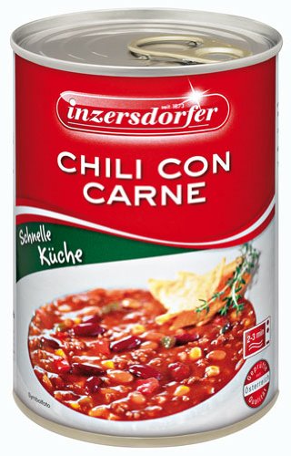 Inzersdorfer Schnelle Küche Chili Con Carne - 400gr Inzersdorfer Schnelle Küche Chili Con Carne - 400gr von Inzersdorfer