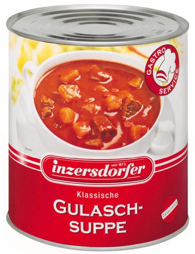 Inzersdorfer Suppentopf Gulaschsuppe - 2.9kg von Inzersdorfer