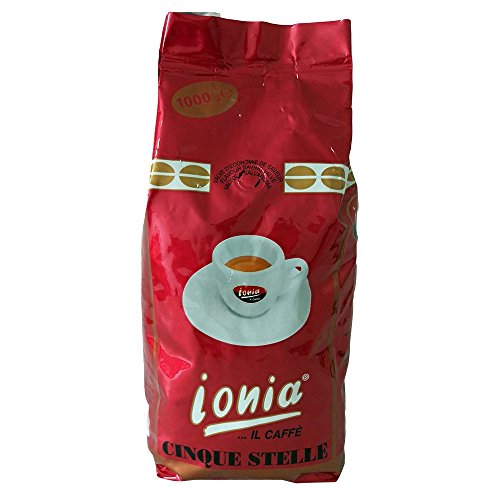 Ionia Espresso-Kaffee-Bohnen 5 Sterne (1kg Beutel) von Ionia